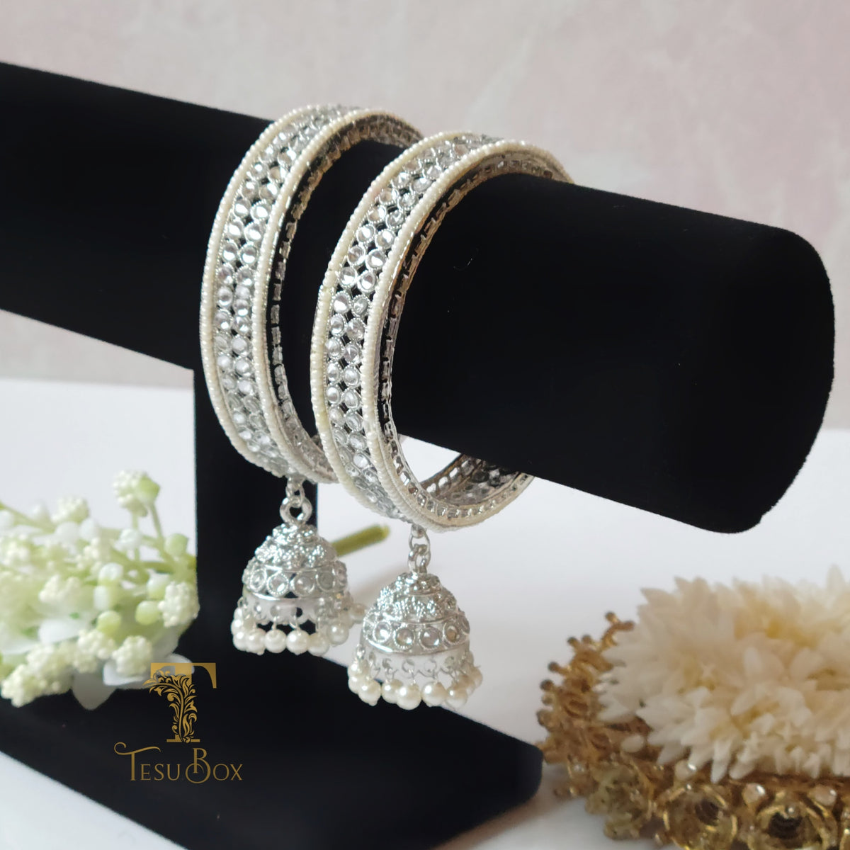Buy Colorful Velvet Bangles With Gold Work Tassel Bangles, Latkan Wedding  Bangles Lightweight Jewellry Bridal Bangles, Indian Velvet Bangles Online  in India - Etsy